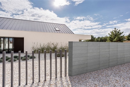 Parretti ogrodzenie z betonu architektonicznego